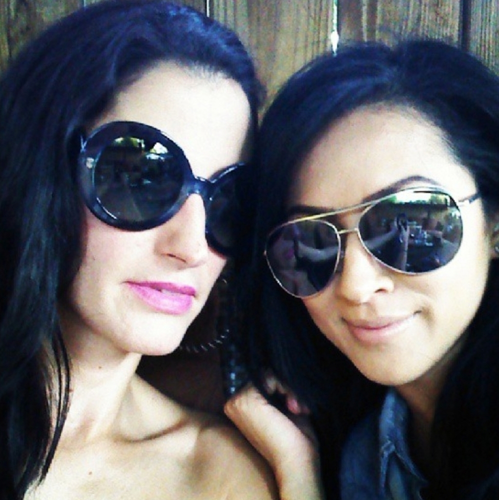 Prada Blue Round Baroque Sunglasses - Picture 9 of 10